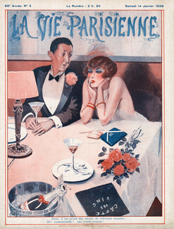 Georges Léonnec 1928 La Vie Parisienne Cover
