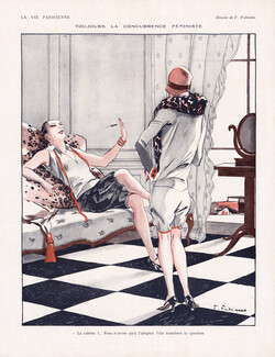 Fabiano 1927 La Culotte, Feminism, New Fashion