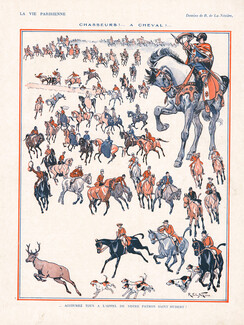 Raymond de la Nézière 1924 Chasse à Courre, Hunting, Retriever