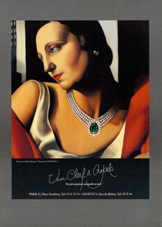 Van Cleef & Arpels (High Jewelry) 1991 Necklace, Tamara de Lempicka (L)