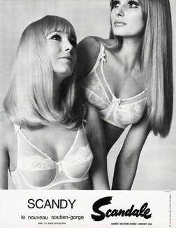 Scandale (Lingerie) 1969 Bra Scandy