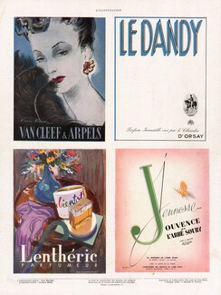 Van Cleef & Arpels 1943 Le Dandy (D'Orsay), Lenthéric, L'Abbé Soury