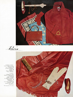 Signé : Paris, 1958 - Mauboussin, Van Cleef & Arpels, Hermès (gants) Lola Prusac Scarf, Amaryllis, Casale, Photo Jahan