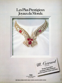 M. Gérard (High Jewelry) 1980