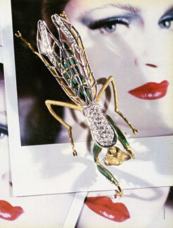 Capello 1980 Praying Mantis Jewel, Photo David Bailey