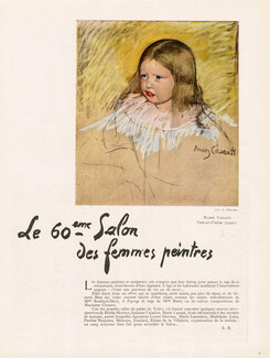 Marie Cassatt 1944 Le 60ème Salon des Femmes Peintres