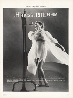 Rite-Form (Lingerie) 1953 Girdle Hi-Ness