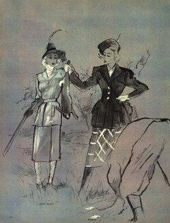Anny Blatt & Worth 1945 Huntress, Pierre Mourgue