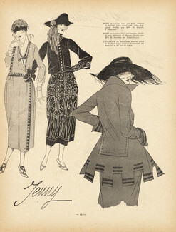 Jenny 1921 Robes et Tailleur