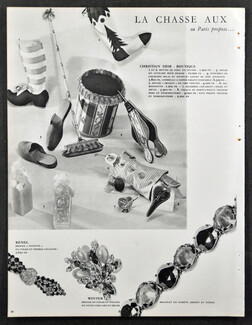 Fashion goods 1957 Christian Dior Boutique, Francis Winter