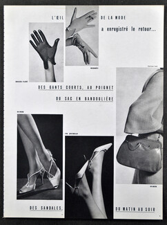 Fashion Goods 1962 Charles Jourdan, Durer, Hermès, Roger Faré