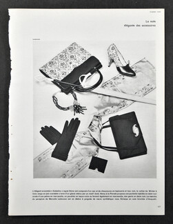 Fashion Goods 1957 Durer, Francis Winter, Henry à la Pensée, Parapluie Marcelle Ladousse, Anquetil