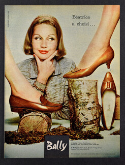 Bally (Shoes) 1960 Béatrice, Photo Guy Arsac