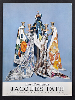 Jacques Fath 1960 Les Foulards, Photo Patrick Lejeune
