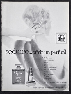 Coryse Salomé (Perfumes) 1962 Opéra, Photo Willshire