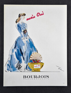Bourjois (Perfumes) 1947 Mais Oui, Robert Polack