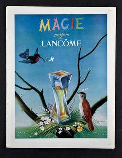 Lancôme 1952 Magie, Birds, E-M. Pérot