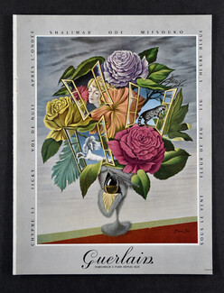 Guerlain (Perfumes) 1958 Pierre Ino, Surrealism
