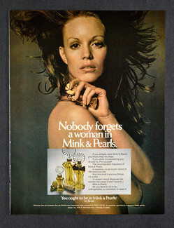 Jovan (Perfumes) 1972 Mink & Pearls