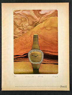 Piaget (Watches) 1973 Diamonds on Gold