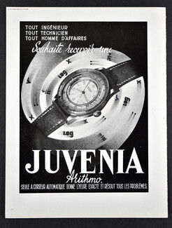 Juvenia (Watches) 1947 Arithmo