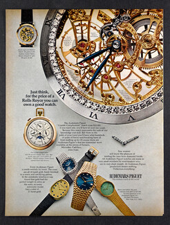 Audemars Piguet (Watches) 1972 Costliest watch in the world