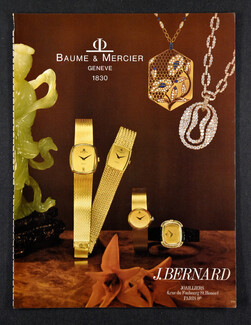Baume & Mercier, J.Bernard (Watches) 1979