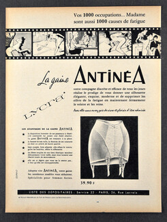 Antinéa (Lingerie) 1963 Lycra Girdle