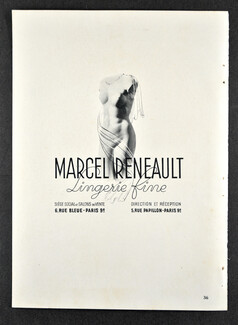 Marcel Reneault (Lingerie) 1945