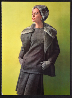 Christian Dior (Couture) 1963 Ensemble de Nattier, Photo Seeberger