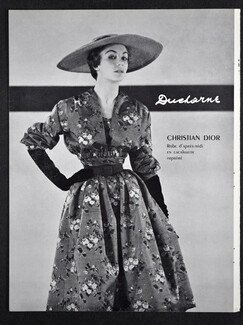 Christian Dior 1954 Afternoon Dress, Ducharne