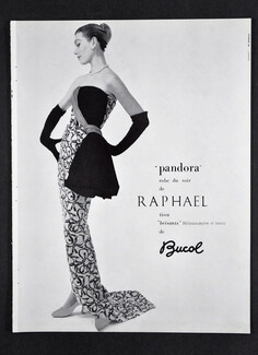 Raphaël 1957 Pandora, Evening Dress, Photo Ravasse