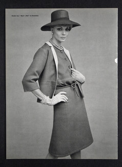 Christian Dior 1961 Tailleur "Slim Look"