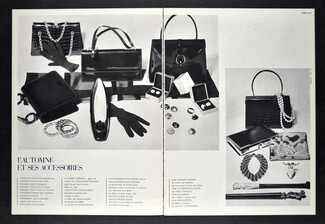 Morabito, Guibert Frères, Gaudin (Handbags), Christian Dior, La Bagagerie, Védrenne 1967 Photo Seeberger