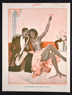 J'ai deux amours : mon "pays" et Paris..., 1931 - Jacques Leclerc Josephine Baker, Jazz