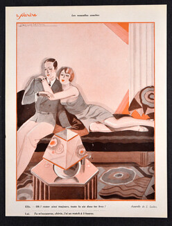 Les nouvelles couches, 1930 - Jacques Leclerc circa Interior Decoration, Art Deco