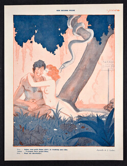 Son second péché, 1930 - Jacques Leclerc circa Adam And Eve