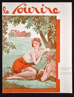 Une Petite Femme Exigeante, 1932 - Georges Pavis Faun, Adultery, Le Sourire Cover