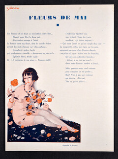 Fleurs de mai, 1930 - Lorenzi circa