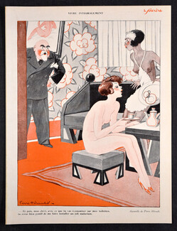 Vivre intégralement, 1930 - Pierre Hérault circa "Nudarium", Nude, Interior Decoration