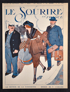 Le retour de la Parisienne, 1919 - Fabiano