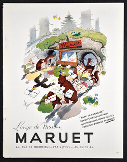 Maruet (Linen) 1948 Hoppy la Marmotte, Pellos
