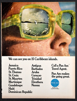Pan American (Airlines) 1967 Caribbean Islands