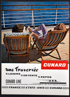 Cunard Line 1963 Ocean Liner