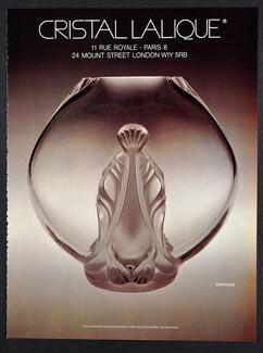 Cristal Lalique (Crystal Glass) 1982