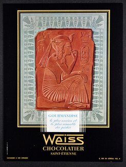 Weiss (Chocolates) 1957 Gourmandise, Egypt