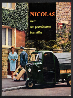 Nicolas 1962 Livre ses grandissimes bouteilles