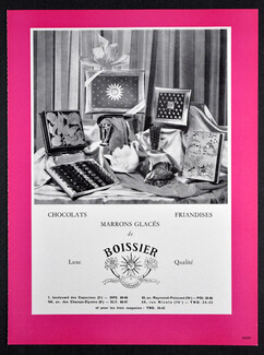 Boissier (Confectionery) 1962 Chocolates