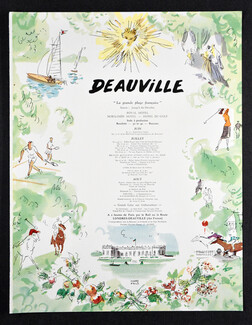 Deauville 1953 Pierre Pagès