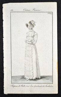 Le Journal des Dames et des Modes 1811 Costume Parisien N°1159